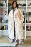 Paloma Dusk Premium Faux Fur Coat Blonde